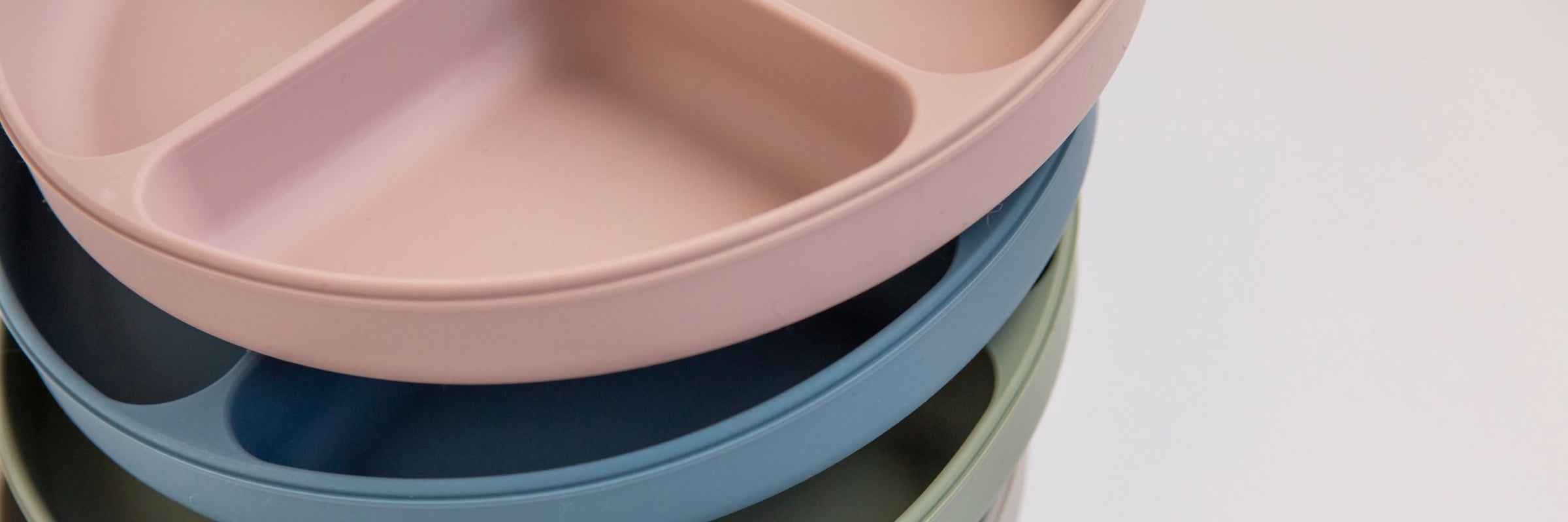 Silicone suction plates