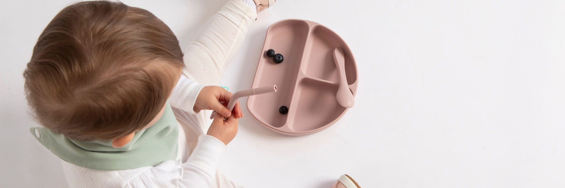 Silicone suction plates