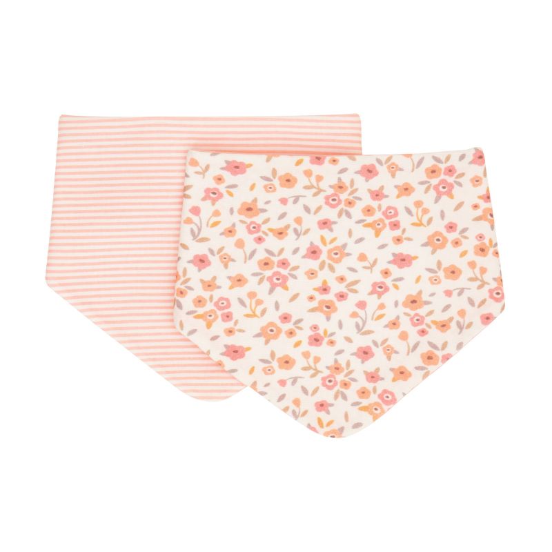 Bandana Bibs 2pk - Floral Bouquet