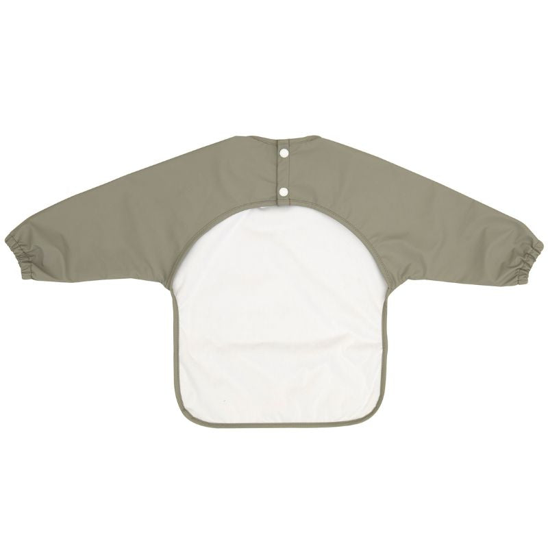Recycled long sleeve bib - Sage