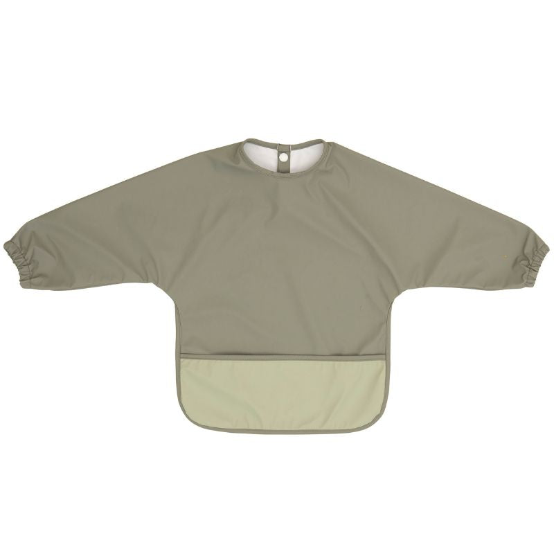 Recycled Long Sleeve Bib - Two-tone Blue Recycled Long Sleeve Bib - Two-tone Blue