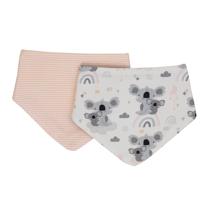 Bandana bibs 2pk - Koala