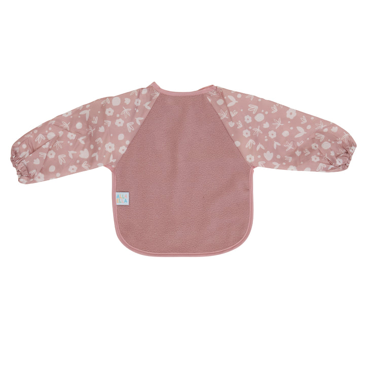 Long Sleeve Bib - Dusty Pink