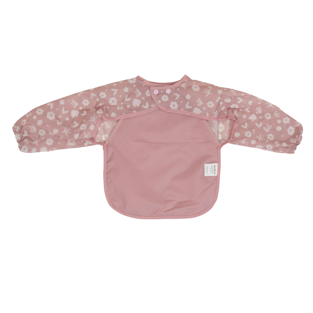 Long Sleeve Bib - Dusty Pink