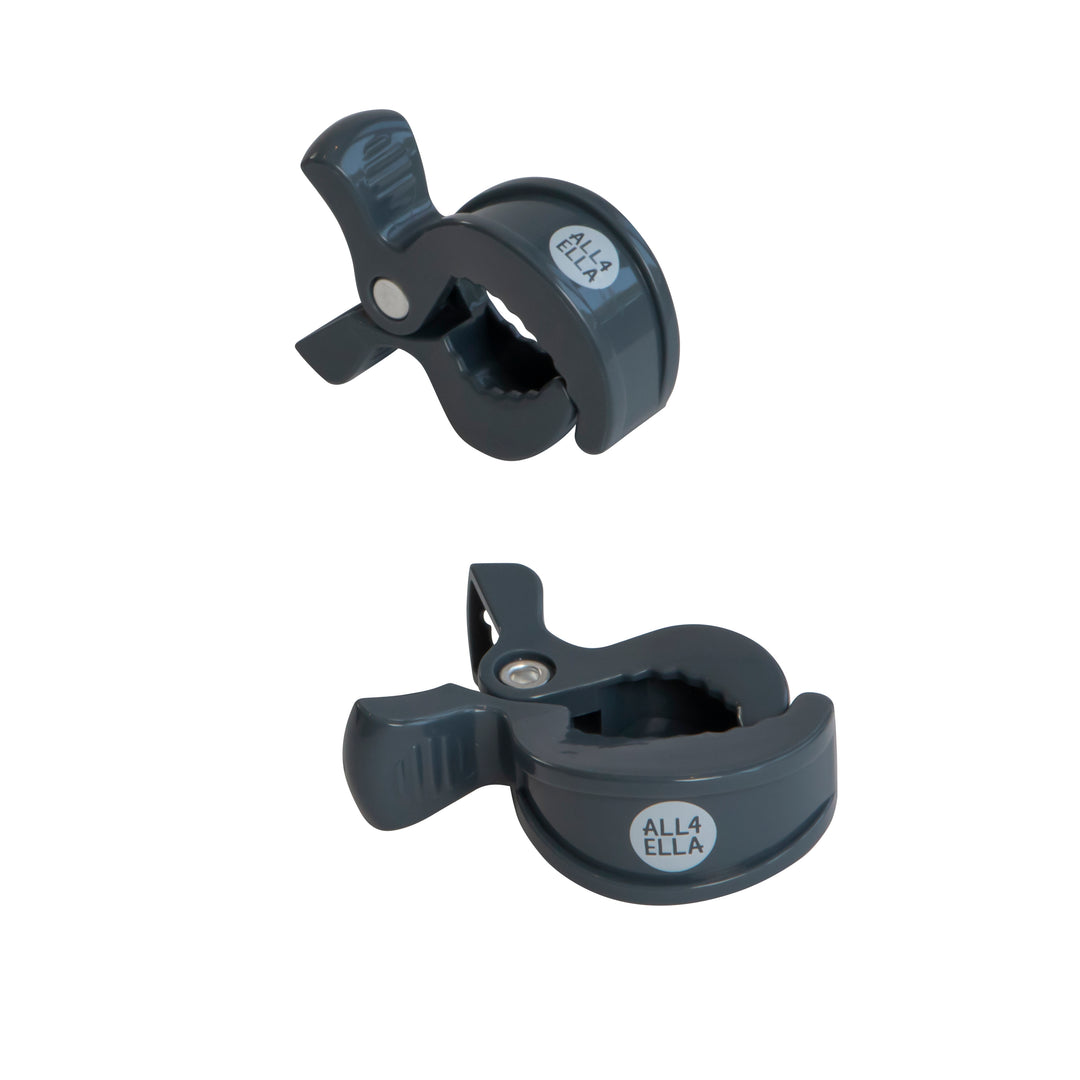 Pram pegs 2 pk - Charcoal