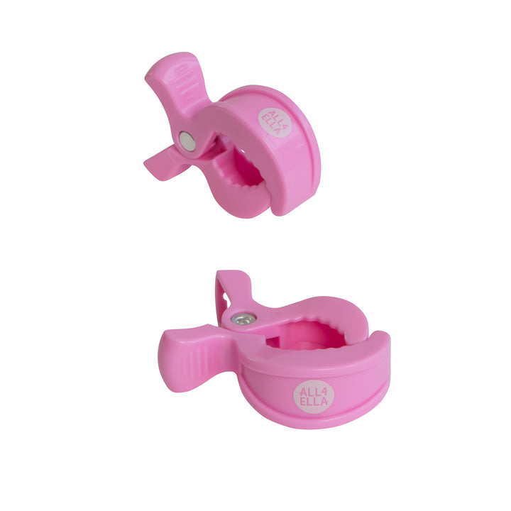 Pram pegs 2 pk - Pastel Pink