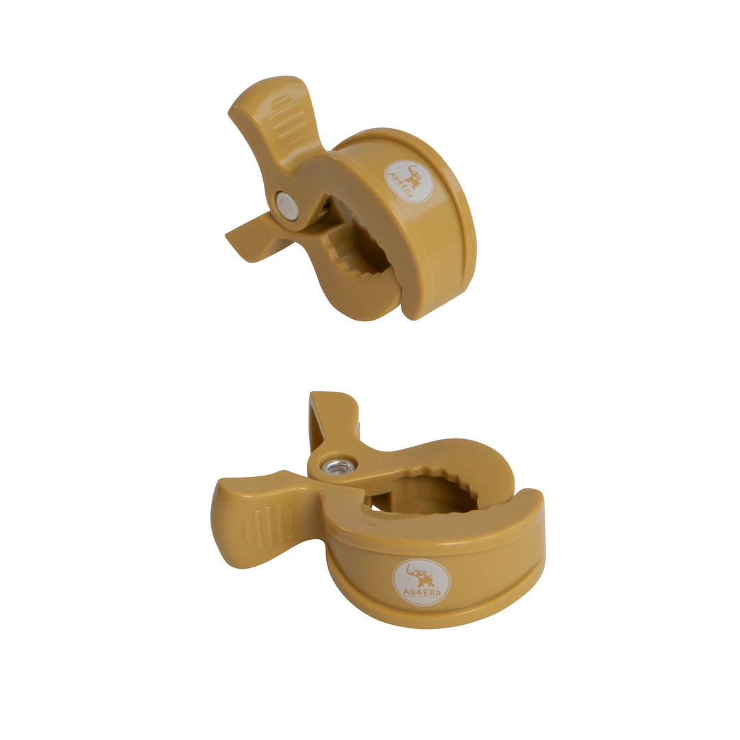 Pram pegs 2 pk - Mustard