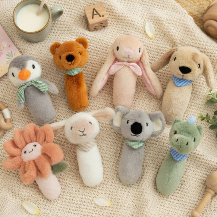 Baby Rattle - Flower