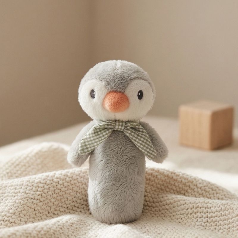 Baby Rattle - Penguin