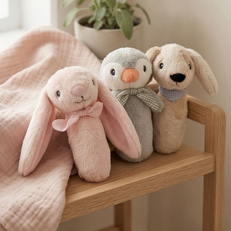 Baby Rattle - Penguin