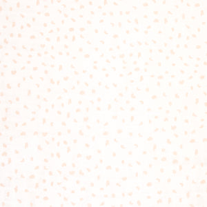 Cot Sheet Bamboo Cotton - Beige Dots