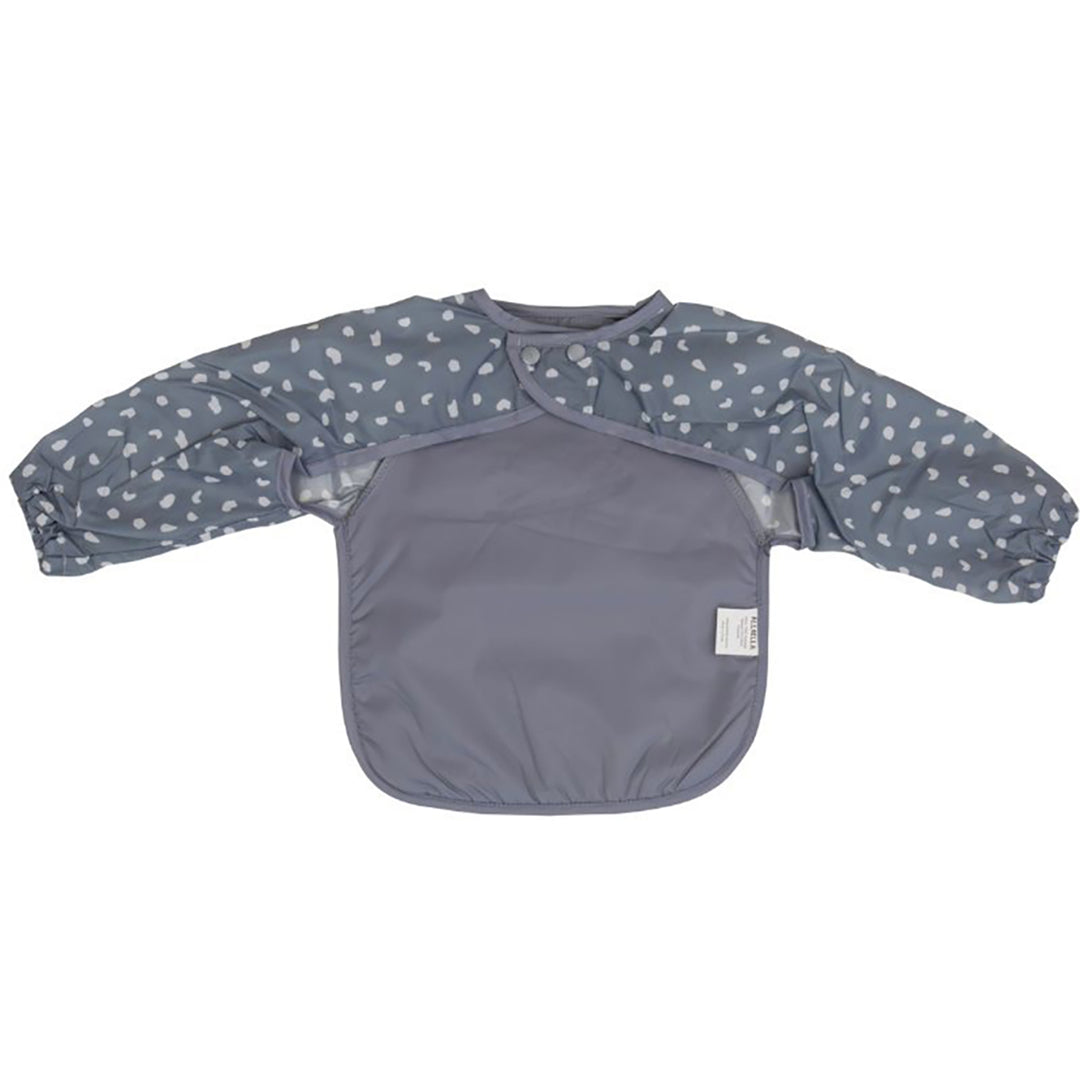 Long sleeve bib - Grey