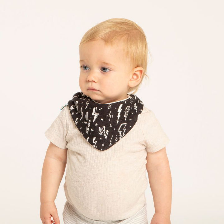 Bandana bibs 2pk - Lightning