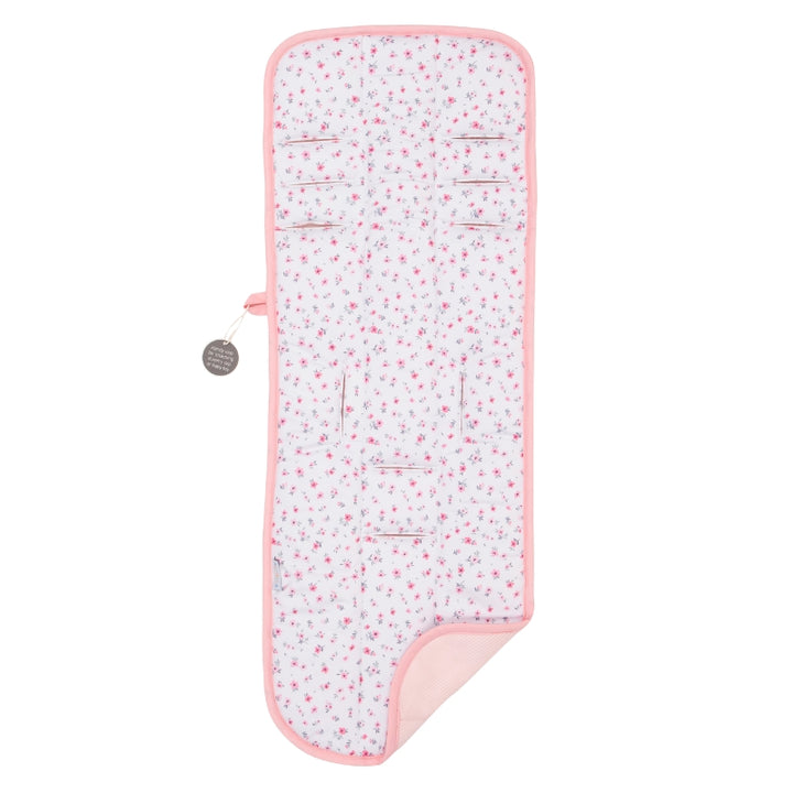 Ice cooling pram liner - Pink Petals
