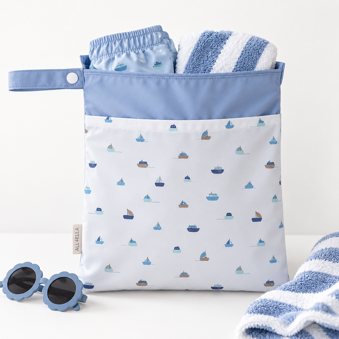 Sail Boats Recycled Wet Bag