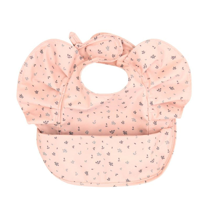 Recycled frills bib - Leaves
