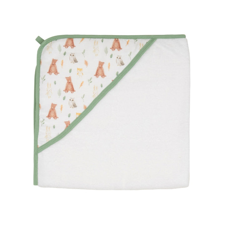 Baby hooded towel - Forest Friends