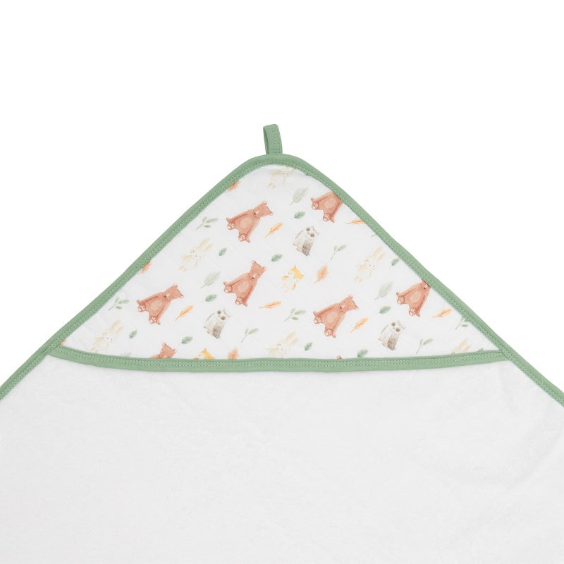 Baby hooded towel - Forest Friends