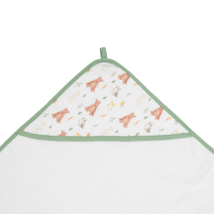 Baby hooded towel - Forest Friends