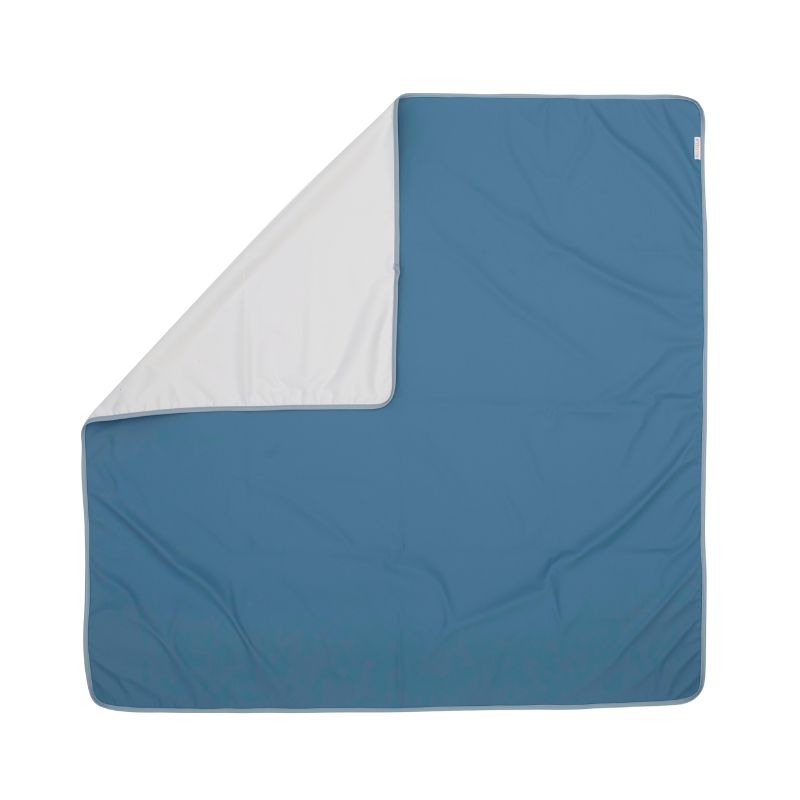 Recycled Messy Mat - Blue | Eco-Friendly, Waterproof Baby Mat – All4Ella