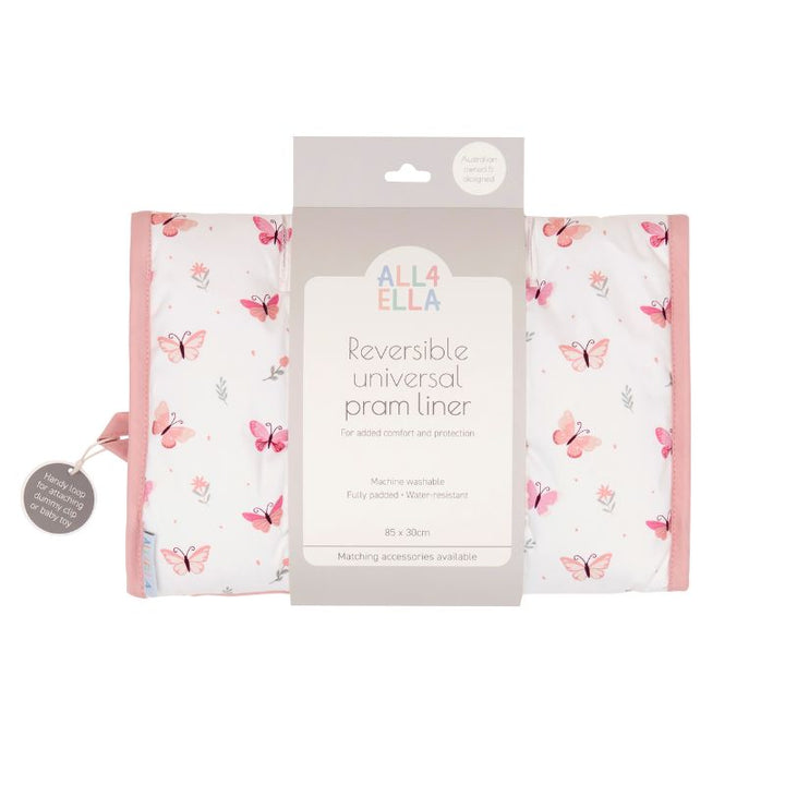 Universal pram liner - Sweet Butterfly