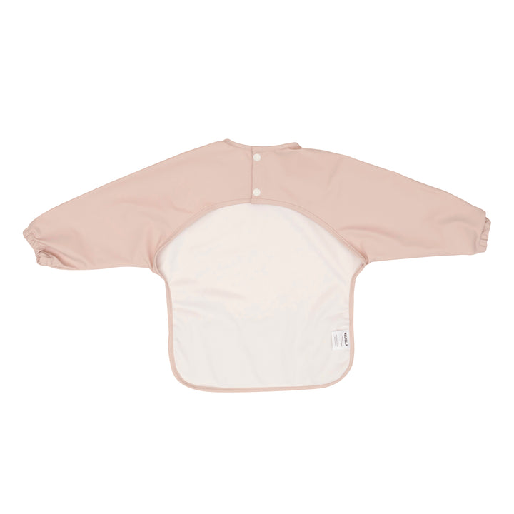 Recycled long sleeve bib - Light Pink