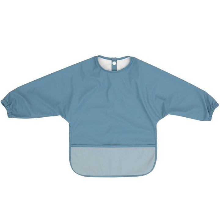 Recycled long sleeve bib - Blue