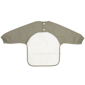 Recycled long sleeve bib - Two-tone sage