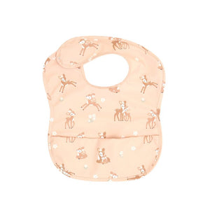 Recycled pouch bib - Fawn