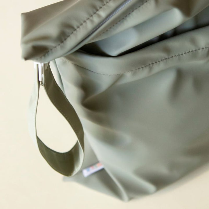Large recycled wet bag – Sage