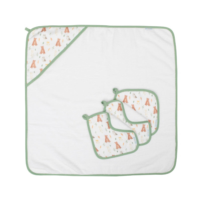 Organic wash cloths 3pk - Forest Friends