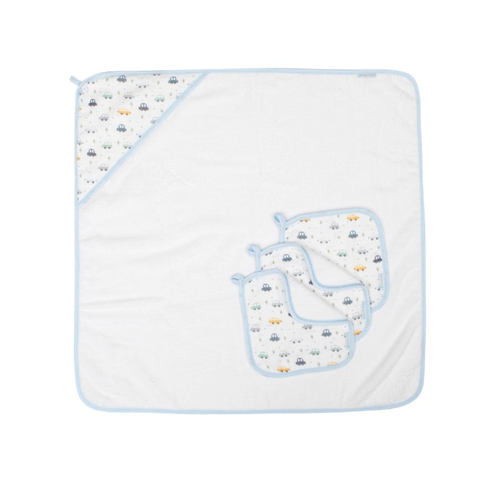 Baby hooded towel - Beep Beep
