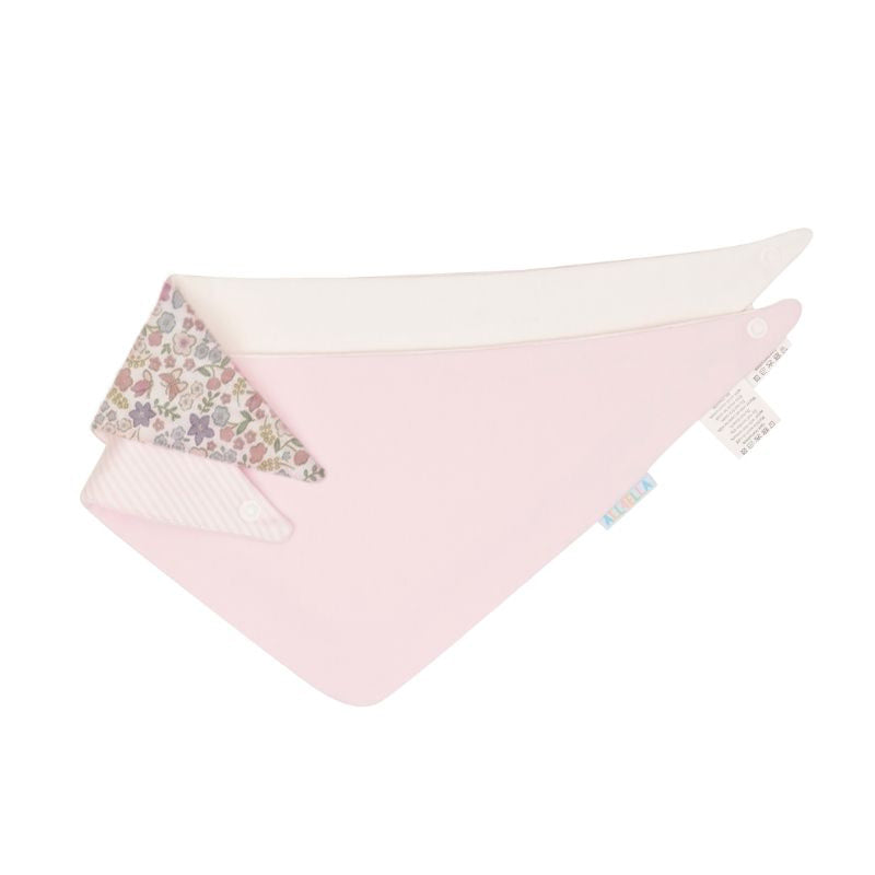 Bandana bibs 2pk - Blossom