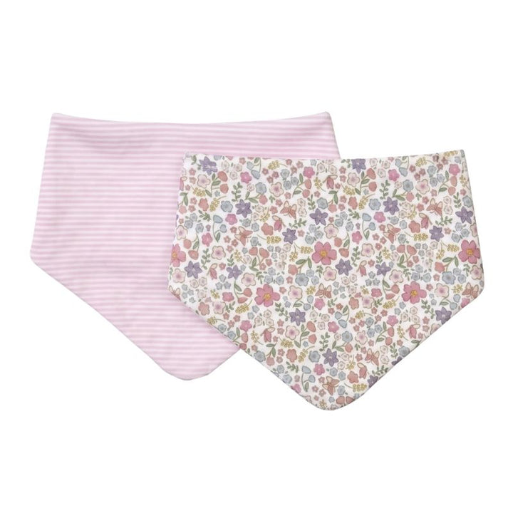 Bandana bibs 2pk - Blossom