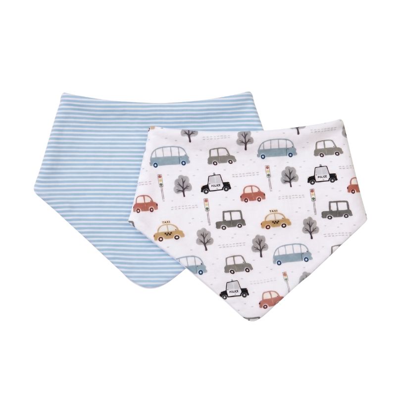 Bandana bibs 2pk - City patrol