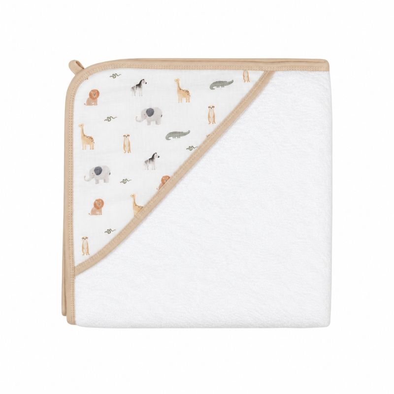 Wild Animals Hooded Towel