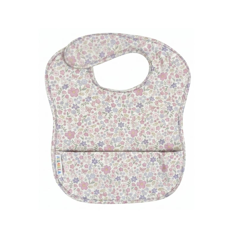Blossom Recycled Pouch Bib